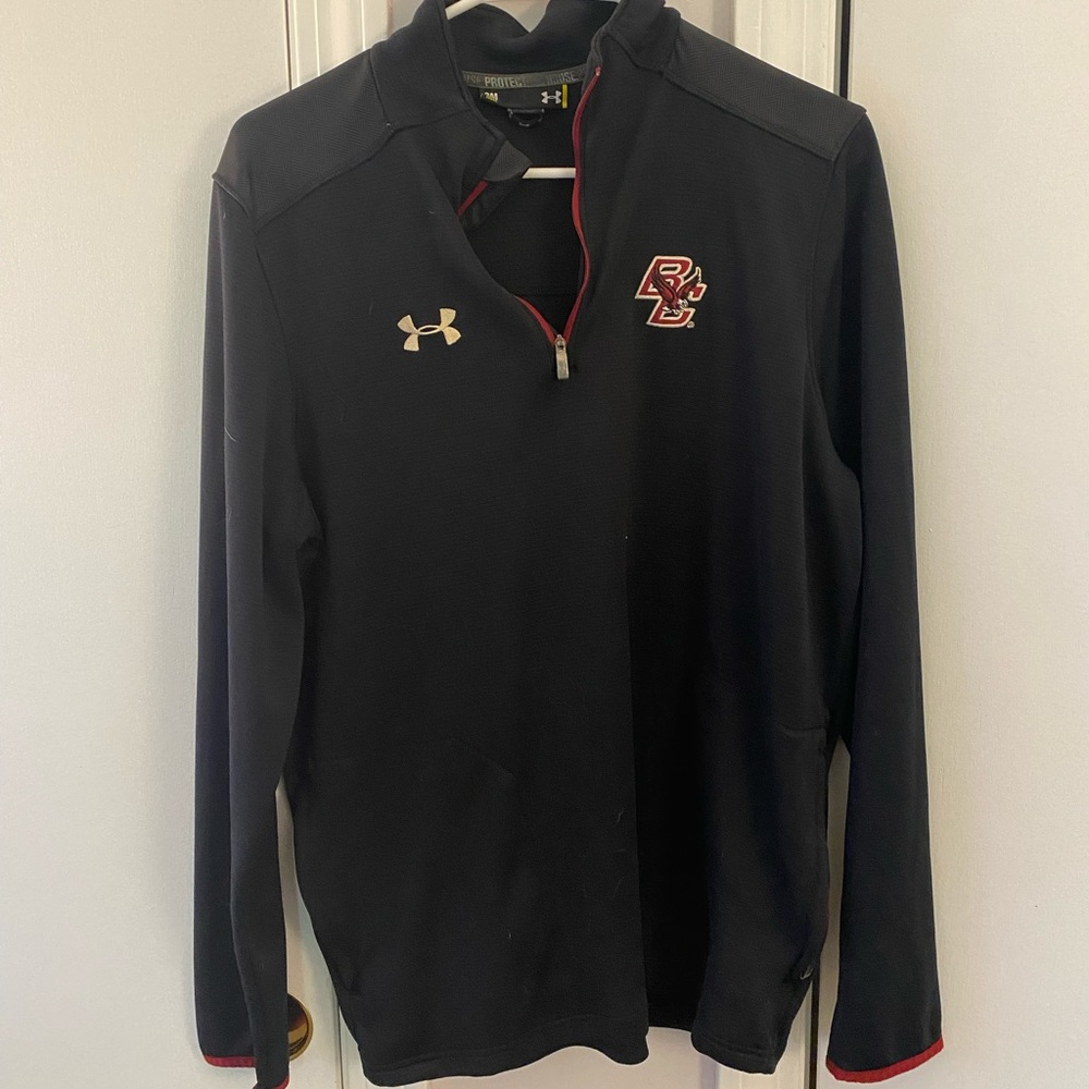 Boston College Black Sweatshirt Small-Medium Loose